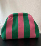 Pink and Green Clutch