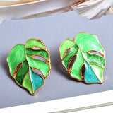 Fresh Leaf Earrings